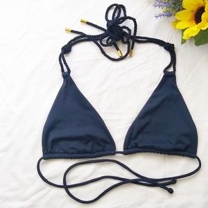 Victoria Secret triangle double strap swim top